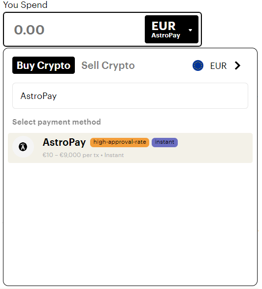 how to use astropay to fund bitstamp