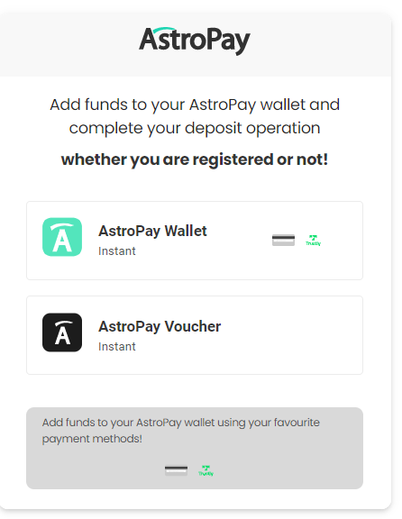 how to use astropay to fund bitstamp