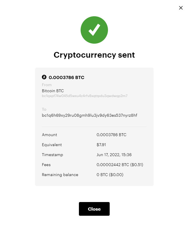 How to withdraw cryptocurrency from Paybis wallet to an external wallet